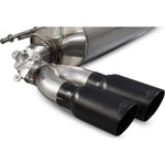 Scorpion Car Exhaust Cat-Back System (Resonated) (Electronic Valve) Daytona Black - BMW M2 F87 2016 - 2018