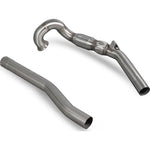 Scorpion Car Exhaust Hi-Flow Sports Catalyst Turbo-Downpipe - Volkswagen Golf MK7 Estate R 2015 - 2017