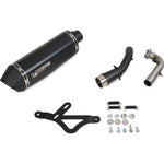 Scorpion Serket Parallel Black Ceramic Exhaust For Vespa GTS 300 2005-2017