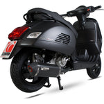 Scorpion Serket Parallel Black Ceramic Exhaust For Vespa GTS 300 2005-2017