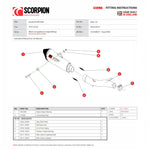 Scorpion Serket Taper Carbon Fibre Exhaust For Honda CB 500 F/X 2016-2018