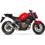 Scorpion Serket Taper Stainless Steel Exhaust For Honda CB 500 F/X 2016-2018