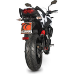 Scorpion Serket Taper Carbon Fibre Exhaust For Kawasaki Versys 650 2007-2014
