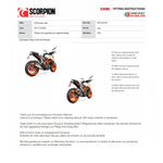 Scorpion Catalyst Removal Pipe For KTM Duke 390-2017-2020