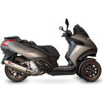 Scorpion Serket Parallel Stainless Steel Exhaust For Peugeot Metropolis 400 2013-2017