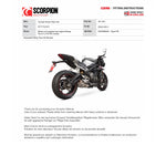 Scorpion RP-1 GP Titanium Exhaust - Triumph Street Triple 765 S-R-RS 2017 - 2019