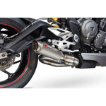 Scorpion RP-1 GP Titanium Exhaust - Triumph Street Triple 765 S-R-RS 2017 - 2019