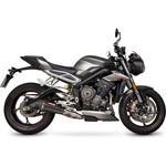 Scorpion Serket Taper Carbon Fibre Exhaust For Triumph Street Triple 765 S-R-RS 2017-2019