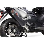 Scorpion Serket Parallel Black Ceramic Exhaust For Yamaha TMAX 530 2012-2016