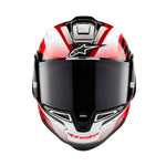 Alpinestars Supertech R10 Team Ece06/Fim Black Carb R/W Gloss