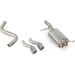 Scorpion Car Exhaust Rear Silencer (Standard Rear Valance) - Ford Fiesta Ecoboost 1.0T 100-125-140 PS 2013 - 2017