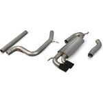 Scorpion Car Exhaust Cat-Back System (Non-Resonated) Daytona Black - Volkswagen Golf GT MK6 2.0 TDI 2009 - 2013