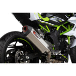 Scorpion Serket Parallel Stainless Steel Exhaust For Kawasaki Z125 2018-2021
