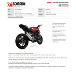 Scorpion Serket Parallel Stainless Steel Exhaust For Honda CB 300 R 2017-2022