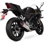 Scorpion Serket Taper Stainless Steel Exhaust For Yamaha YZF R125-R15 2019-2020