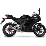 Scorpion Serket Taper Stainless Steel Exhaust For Yamaha YZF R125-R15 2019-2020