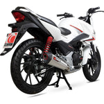 Scorpion Serket Taper Stainless Steel Exhaust For Honda CB 125 F 2017-2020