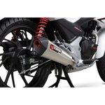Scorpion Serket Taper Stainless Steel Exhaust For Honda CB 125 F 2017-2020