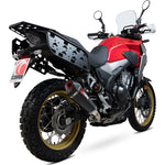 Scorpion Serket Taper Carbon Fibre Slip-On Exhaust For Honda CB500X 2019-2025