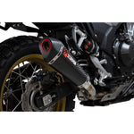 Scorpion Serket Taper Carbon Fibre Slip-On Exhaust For Honda CB500X 2019-2025