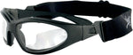 Bobster GXR Convertible Sunglasses - Matte Black
