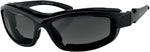 Bobster Road Hog II Convertible Sunglasses - Gloss Black