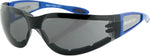 Bobster Shield II Sunglasses - Black/Blue/Gloss