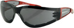 Bobster Shield II Sunglasses - Gloss Black/Red
