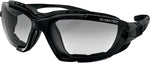 Bobster Renegade Convertible Sunglasses - Gloss Black