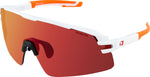 Bobster Flash Sunglasses - Matte White/Orange