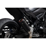 Scorpion Red Power Black Ceramic Slip-On Exhaust For Kawasaki Z900 (Euro 5) 2020-2024