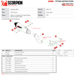 Scorpion Serket Taper Stainless Steel Slip-On Exhaust For Kawasaki Z900 (Euro 5) 2020-2024