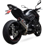Scorpion Serket Taper Satin Titanium Slip-On Exhaust For Kawasaki Z900 (Euro 5) 2020-2024