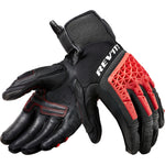 Rev It Sand 4 Leather Gloves X-Large Black Red