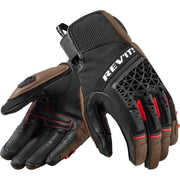 Rev It Sand 4 Leather Motorcycle Gloves XXL Brown Black