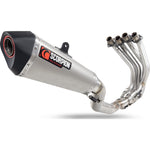 Scorpion Serket Taper Full System Titanium Exhaust For Kawasaki Ninja ZX-25R 2020-2022