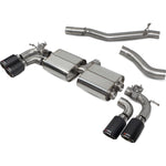 Scorpion Car Exhaust GPF-Back System (Non-Resonated) (E Valves) Carbon Ascari - VW R MK8 GPF Model 2021-2022