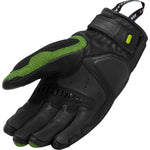Rev It Duty Motorcycle Gloves S Black Neon Yellow