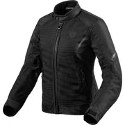 Rev It Torque 2 H2O Ladies Motorcycle Jacket 40 Black Black (UK 12)