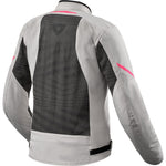 Rev It Torque 2 H2O Ladies Jacket 40 Black Light Grey (UK 12)