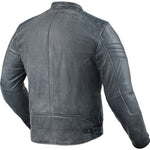 Rev It Restless Leather Motorcycle Jacket 52 Blue (UK 42)