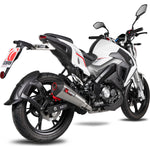 Scorpion Serket Taper Full System Titanium Exhaust For Keeway RKF-125 2019-2021