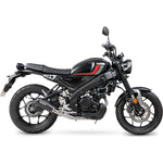 Scorpion Red Power Full System Black Ceramic Exhaust - Yamaha XSR 125 2021