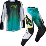 Fox Racing 2023 Youth 180 Leed Motocross Jersey & Pants Teal Kit