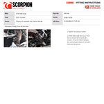 Scorpion Serket Taper Carbon Fibre Slip-On Exhaust For KTM 390 Duke 2021-2023