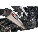 Scorpion Serket Taper Stainless Steel Slip-On Exhaust For KTM 390 Duke 2021-2023