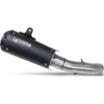 Scorpion Red Power Black Ceramic Slip-On Exhaust For KTM 390 Duke 2021-2023