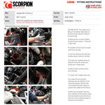 Scorpion Serket Taper Full System Stainless Exhaust - Yamaha MT-125 (Euro 5) 2021 - 2023