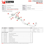 Scorpion Red Power Full System Stainless Exhaust For Yamaha MT-125 (Euro 5) 2021-2024