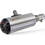 Scorpion Red Power Stainless Steel Slip-On Exhaust For Bullit Hero 125 2017-2025